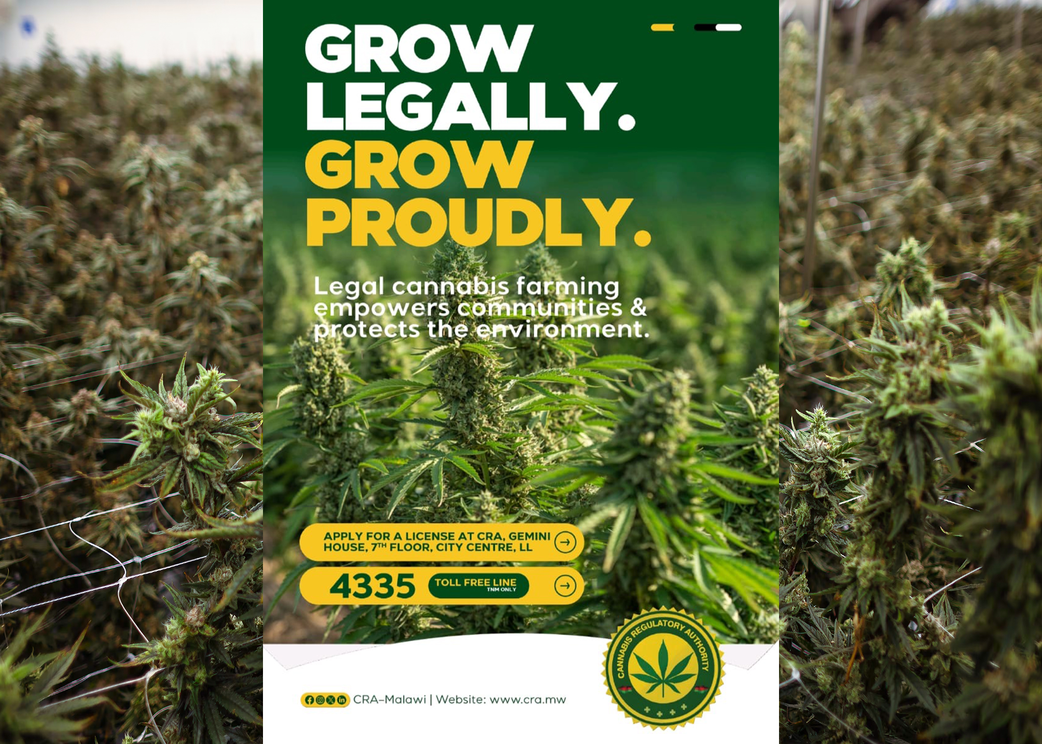 GROW LEGALLY.GROW PROUDLY.